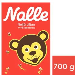 NALLE 4-VILJAN TÄYSJYVÄHIUTALE 700 G