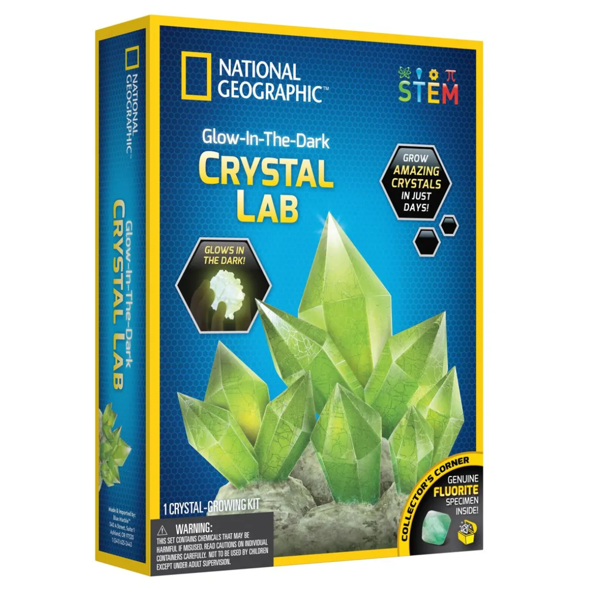 NATIONAL GEOGRAPHIC PIMEÄSSÄ HOHTAVA KRISTALLI-LABORATORIO
