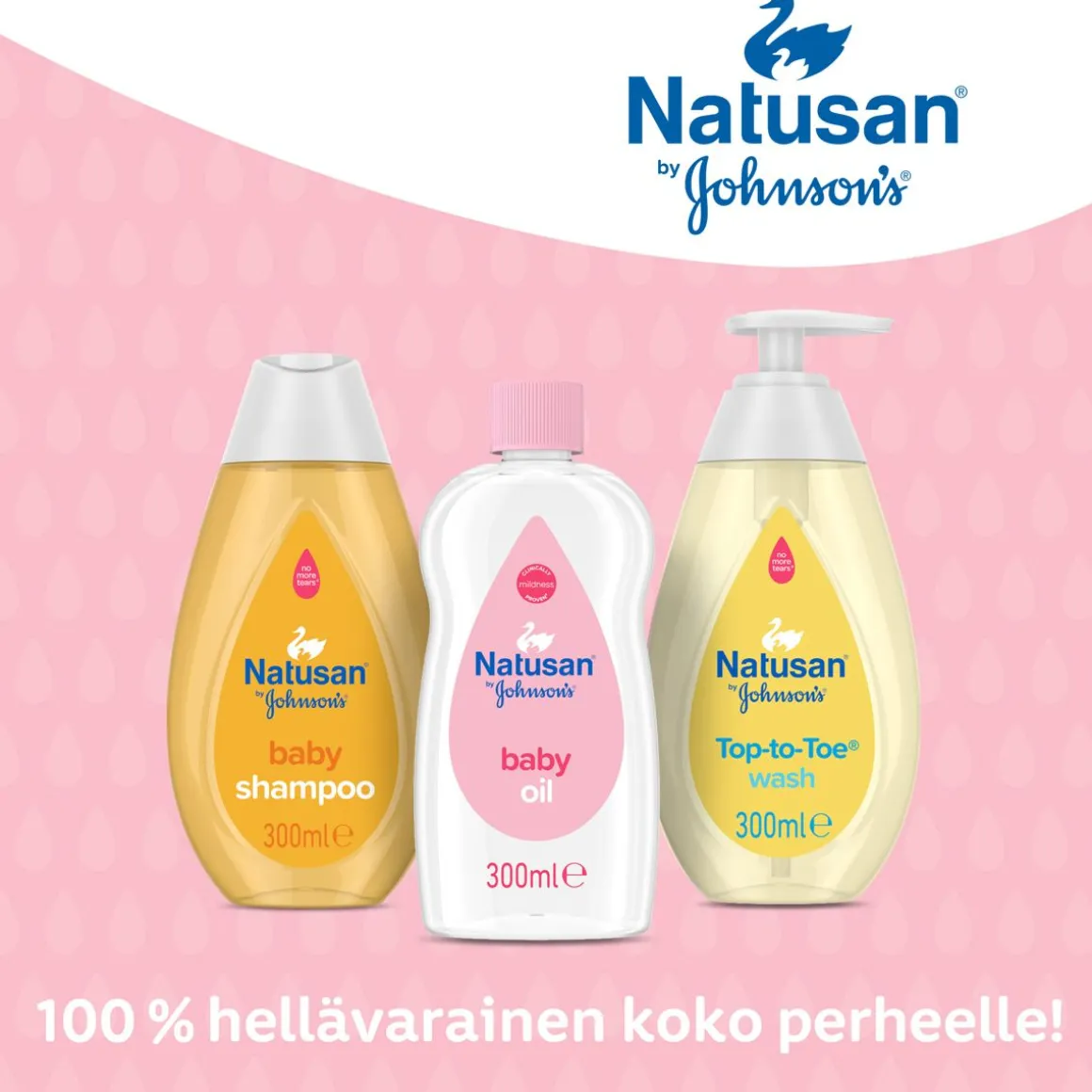 NATUSAN BABY OIL HOITOÖLJY 300 ML