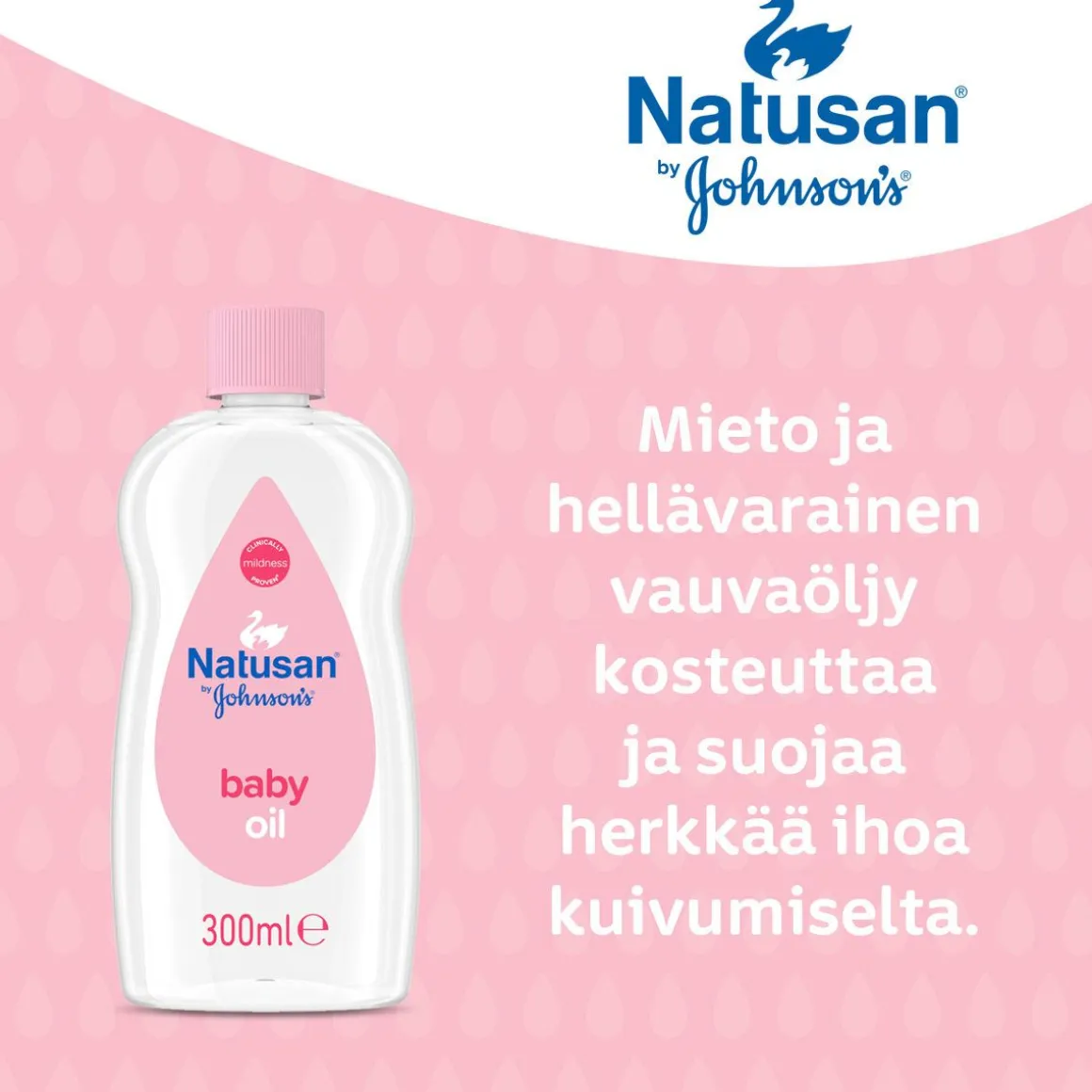 NATUSAN BABY OIL HOITOÖLJY 300 ML