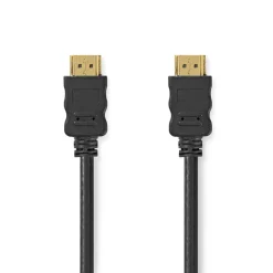 NEDIS HIGH SPEED HDMI-KAAPELI ETHERNET HDMI-LIITIN 1,5 M MUSTA