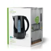 NEDIS VEDENKEITIN 1.7 L, 2200W, MUSTA, STRIX  OHJAIN