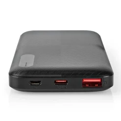 NEDIS PD VARAVIRTALÄHDE 10000MAH USB-A/USB-C 3.0A PD 2.0