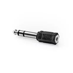NEDIS STEREO AUDIO SOVITIN 6.35 MM UROS - 3.5 MM NAARAS MUSTA