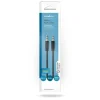NEDIS STEREOÄÄNIKAAPELI 3.5 MM UROS - 3.5 MM UROS 5 M MUSTA