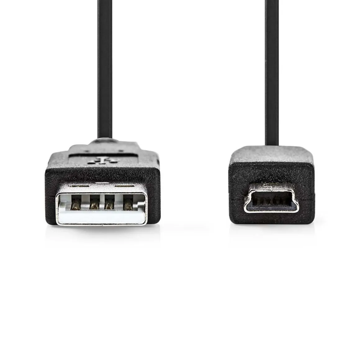 NEDIS USB 2.0 KAAPELI USB A UROS - MINI 5-PIN UROS PYÖREÄ 2 M M