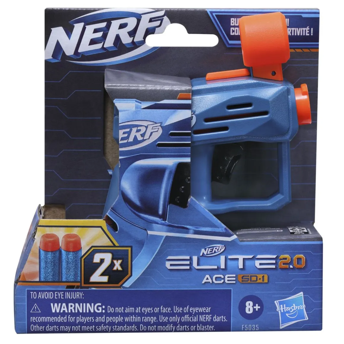 NERF ELITE 2.0 ACE SD 1 VAAHTOMUOVIAMMUSASE