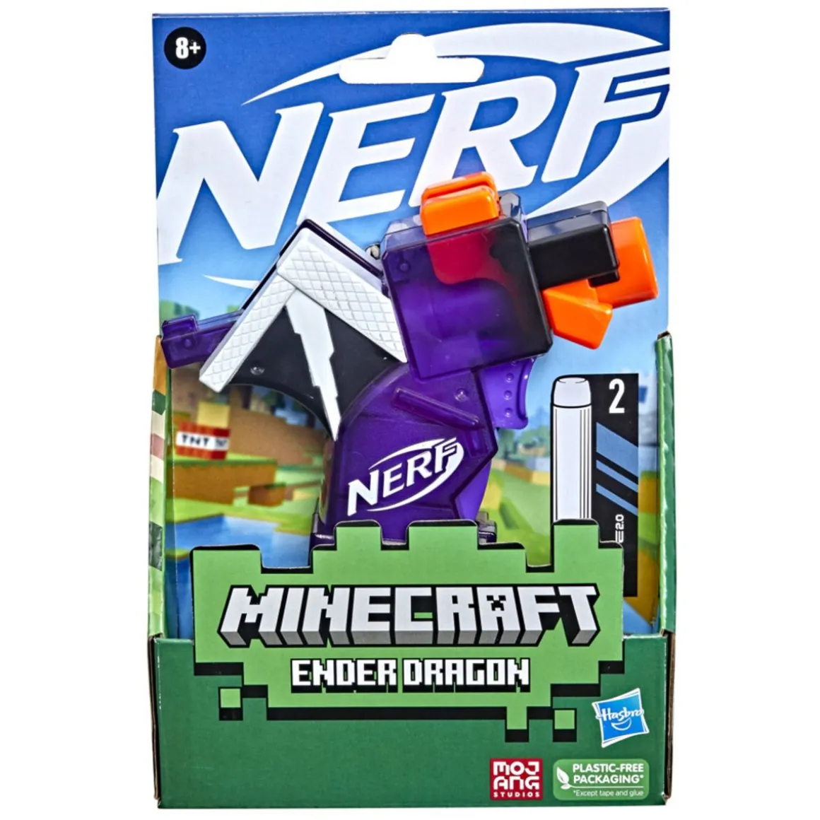NERF MINECRAFT MICROSHOT VAAHTOMUOVIAMMUSASE