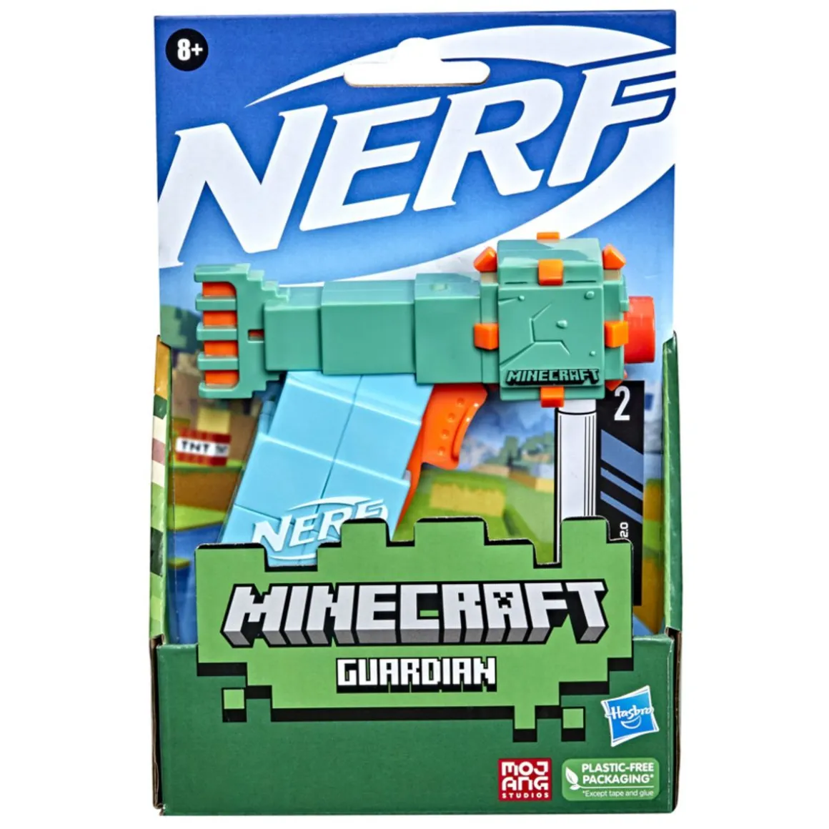 NERF MINECRAFT MICROSHOT VAAHTOMUOVIAMMUSASE