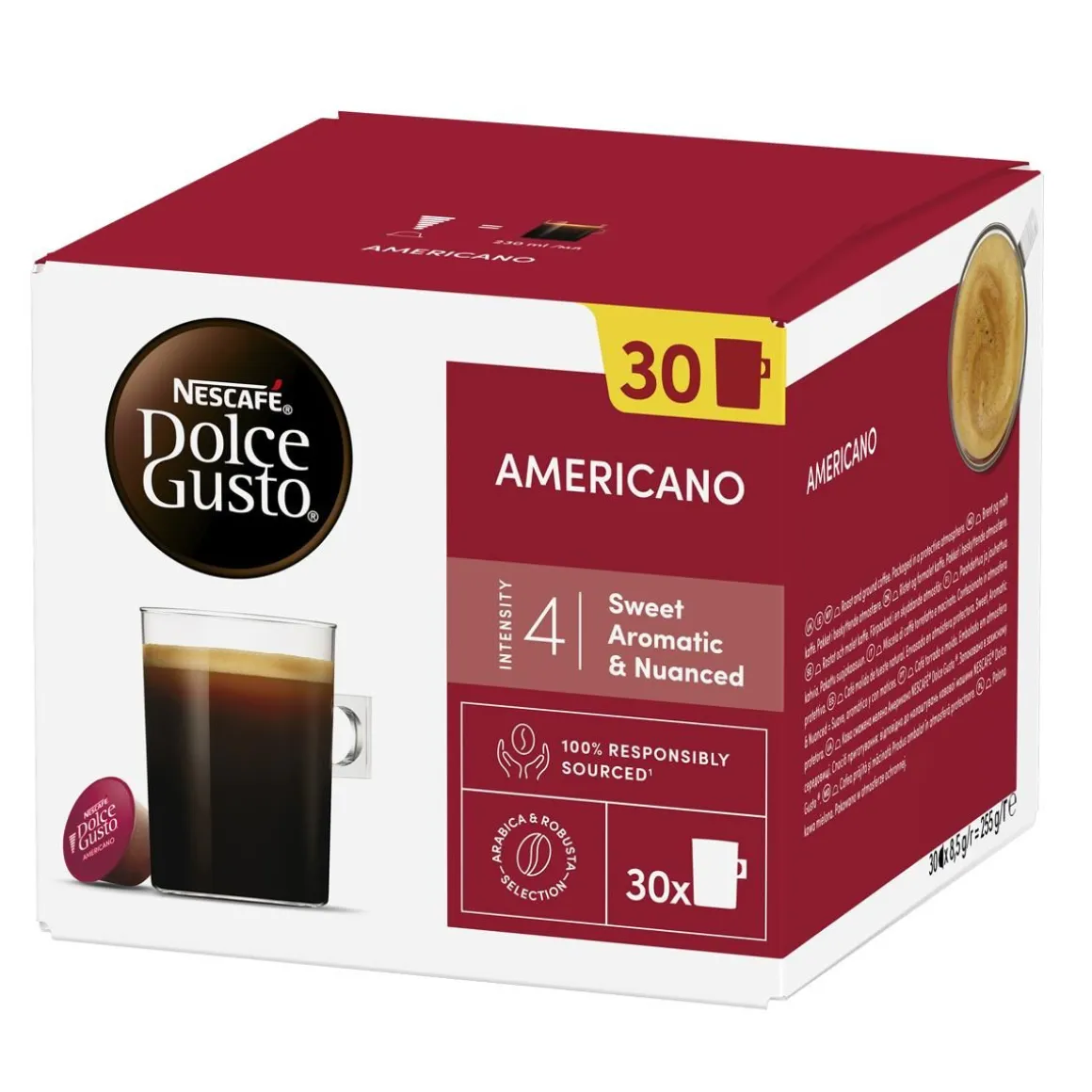 NESCAFE DOLCE GUSTO AMERICANO 30 KAPS 255 G
