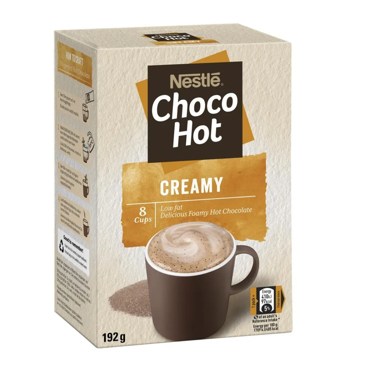 NESTLE CHOCO HOT CREAMY 192 G