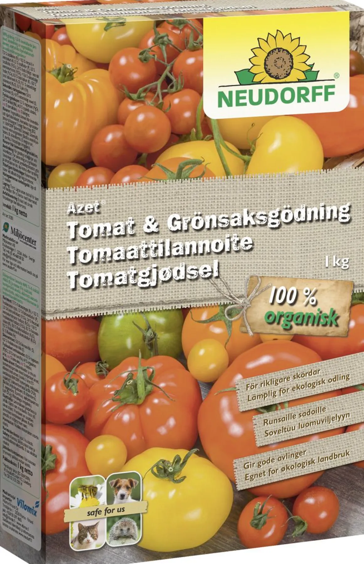 NEUDORFF AZET- TOMAATTILANNOITE