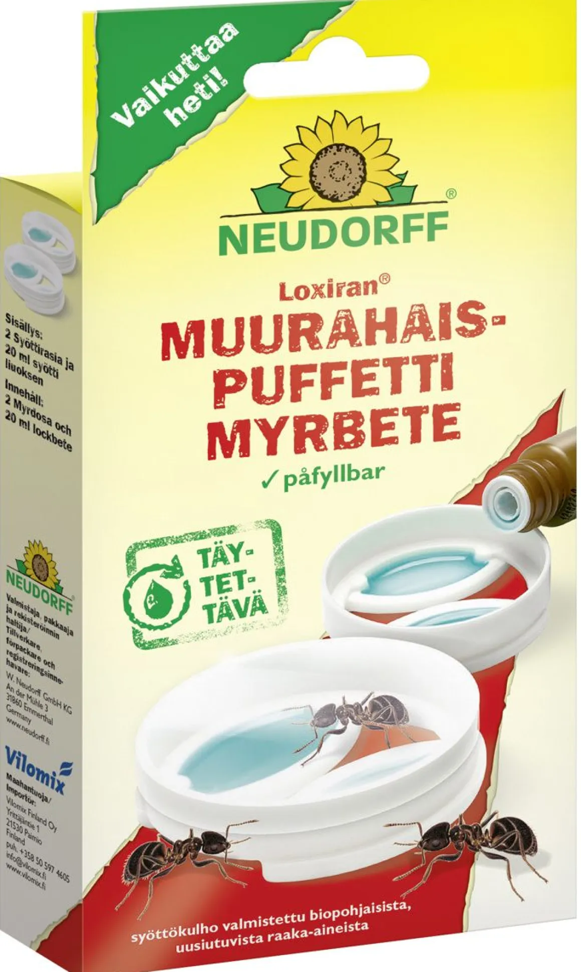 NEUDORFF LOXIRAN MUURAHAISPUFFETTI 20 ML