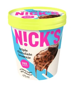 NICK'S JÄÄTELÖ CHOCOLATE BROWNIE 473 ML