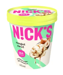 NICK'S JÄÄTELÖ NOUGAT SWIRL  473 ML