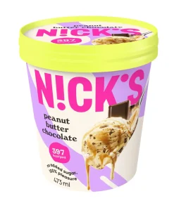 NICK'S JÄÄTELÖ PEANUT BUTTER CHOCOLATE 473 ML