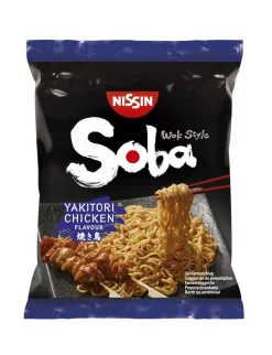 NISSIN SOBA BAG PIKANUUDELIT YAKITORI 110 G