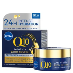 NIVEA  Q10 ANTI-WRINKLE EXTRA NOURISH DEEP RESTORING NIGHT CREA 5