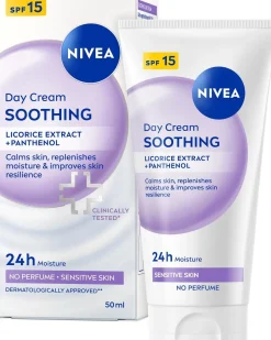 NIVEA SOOTHING DAY CREAM SK15 PÄIVÄVOIDE 50 ML