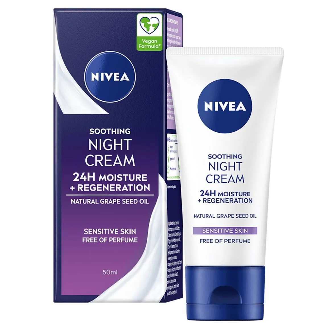 NIVEA SOOTHING NIGHT CREAM YÖVOIDE 50 ML