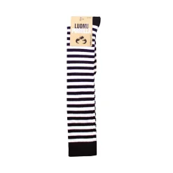 N+L POLVISUKKA TASARAITA MUSTA/VALK 40-42