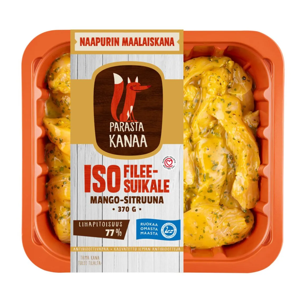 NMK BROILERIN ISO FILEESUIKALE MANGO-SITRUUNA 370 G