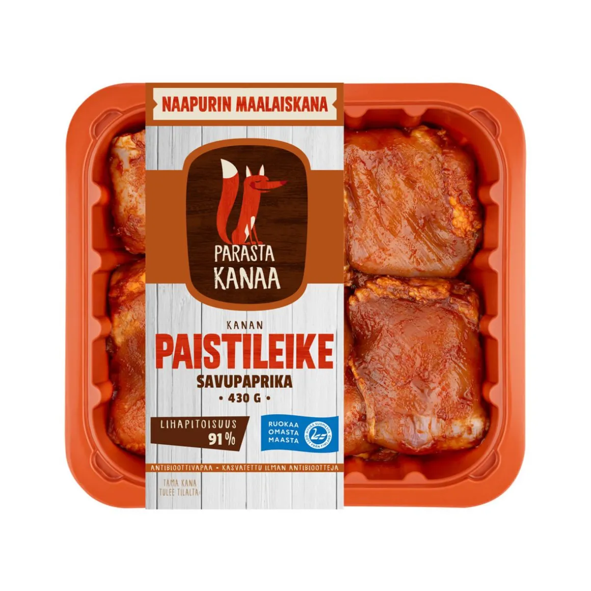 NMK BROILERIN PAISTILEIKE SAVUPAPRIKA 430 G