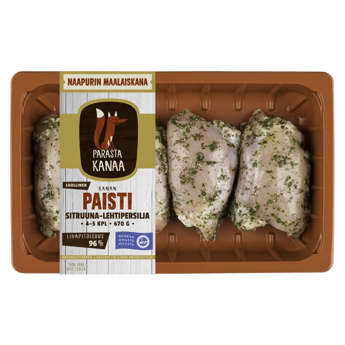NMK KANAN PAISTI SITRUUNA-LEHTIPERSILJA 4-5KPL 670 G