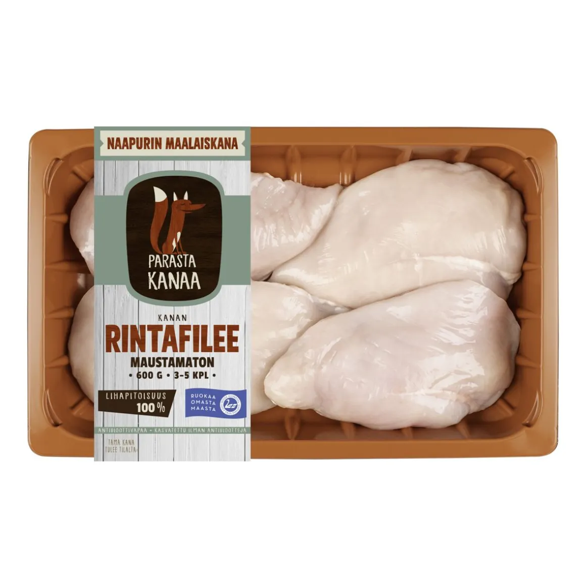 NMK BROILERIN RINTAFILEE MTON 600 G