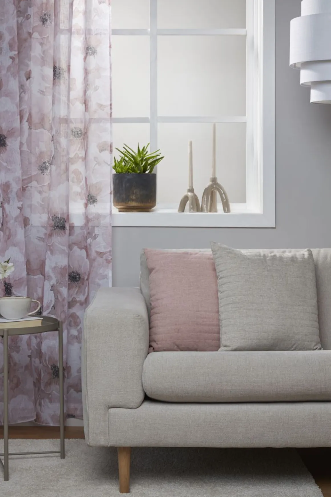 NOBLE HOUSE VALMISVERHO SARAH 130X240CM 2KPL/PKT PINKKI