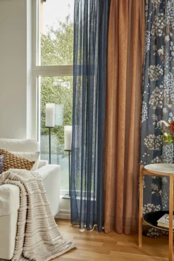 NOBLE HOUSE VALMISVERHO SAGA AUTUMN 130X240CM 2KPL/PKTSININEN