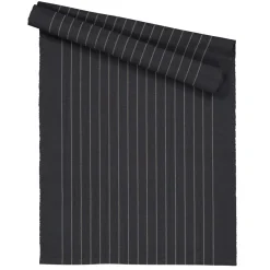 NOBLE HOUSE KAITALIINA RAITA 40X140CM TUMMANHARMAA