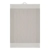 NOBLE HOUSE KEITTIÖPYYHE RONJA 50X70CM BEIGE-VALKOINEN
