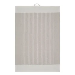 NOBLE HOUSE KEITTIÖPYYHE RONJA 50X70CM BEIGE-VALKOINEN