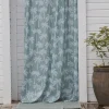 NOBLE HOUSE SUIHKUVERHO PALMUT 180X200CM VAALEA AQUA