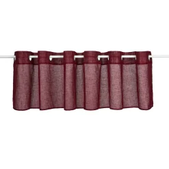 NOBLE HOUSE VERHOKAPPA STINA PUNAINEN 45X250 CM