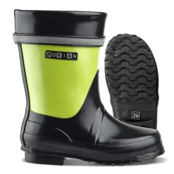 NOKIAN LASTEN KUMISAAPAS VIKLA 32 MUSTA/LIME