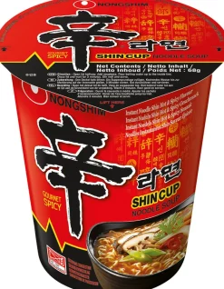 NONG SHIM CUP NOODLES SHIN RAMEN HOT 68 G