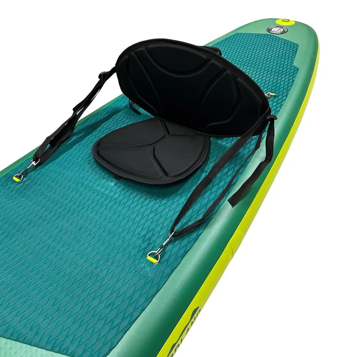 NORDLAND ACTIVE SUP-LAUTA 320X76X15CM ISTUIMELLA VIHREÄ-VALKOINEN