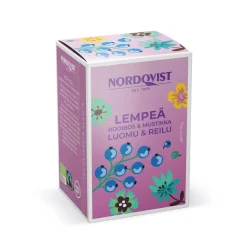 NORDQVIST LEMPEÄ ROOIBOS & MUSTIKKA 20X1,75G LUOMU 35 G