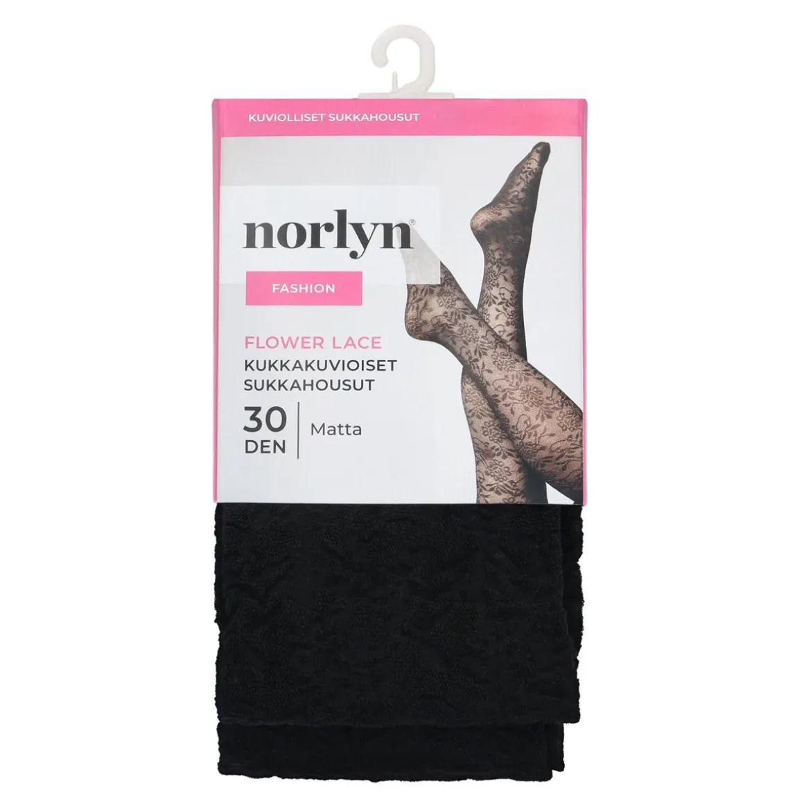 NORLYN LACE FLOWERS 30DEN SUKKAHOUSUT 40-44