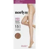 NORLYN SATIN ULTRA 15 DEN SUKKAHOUSUT, 9201 IVORY 44-48