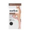 NORLYN SECOND SKIN 40 DEN BIKER SHORTSIT 40-44 MUSTA