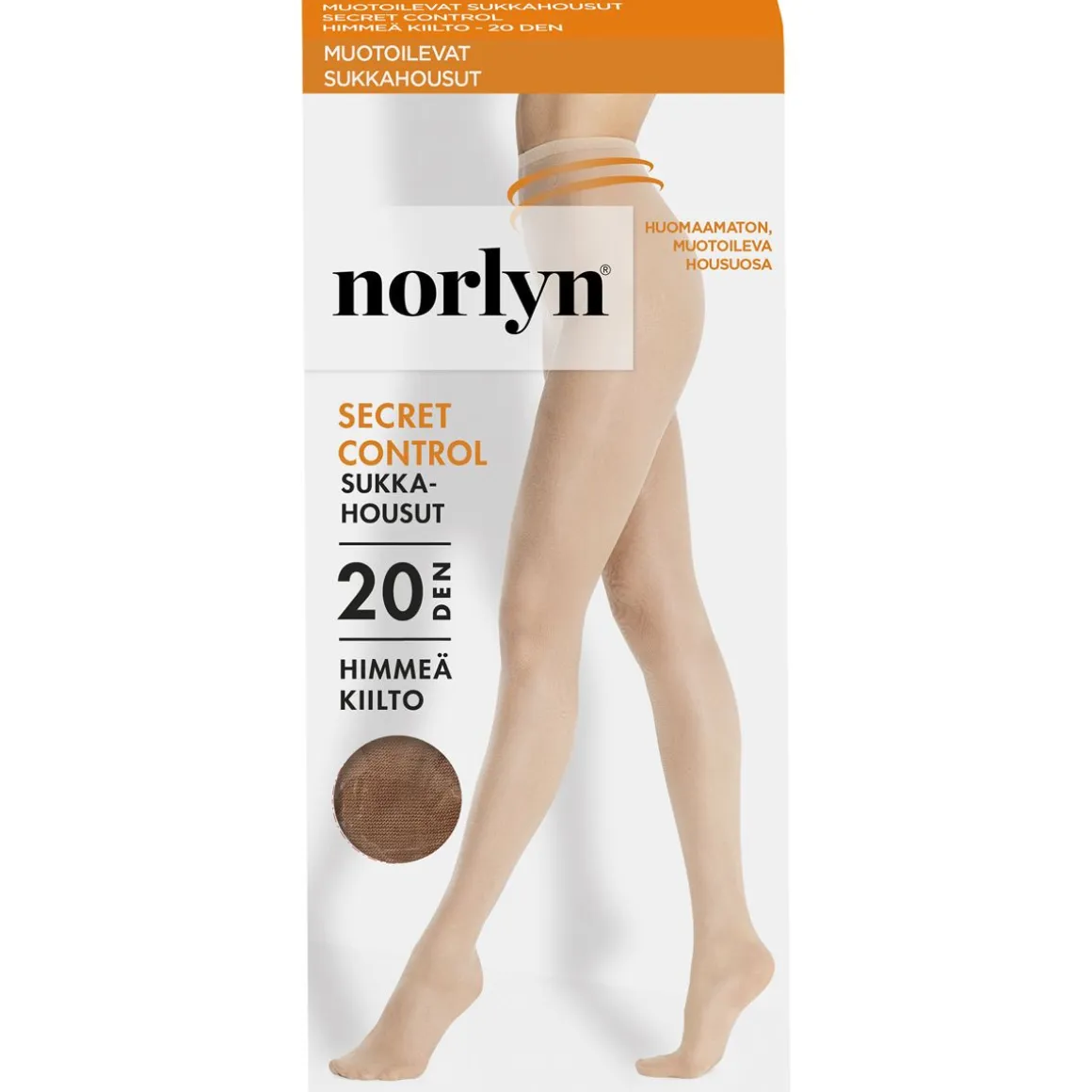 NORLYN SECRET CNTRL 20 DEN SUKKAHOUSUT, 9203 SAND 36-40