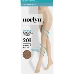 NORLYN SUPPORT 20 DEN TUKISUKKAHOUSUT, 9202 POWDER 36-40
