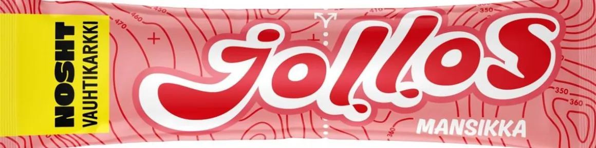 NOSHT JOLLOS VAUHTIKARKKI MANSIKKA 52 G