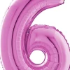 NUMEROFOLIO 6 PINKKI 70 CM