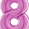 NUMEROFOLIO 8 PINKKI 70 CM