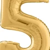 NUMEROFOLIO 5 KULTA 66 CM