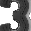 NUMEROFOLIO 3 MUSTA 70 CM